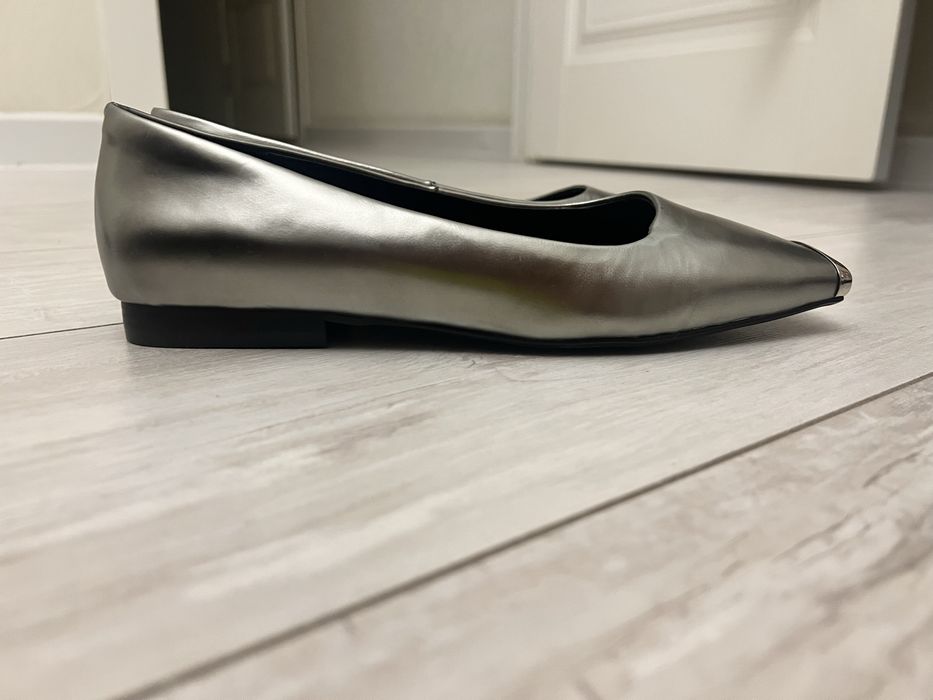 Новые кожаные балетки Massimo Dutti