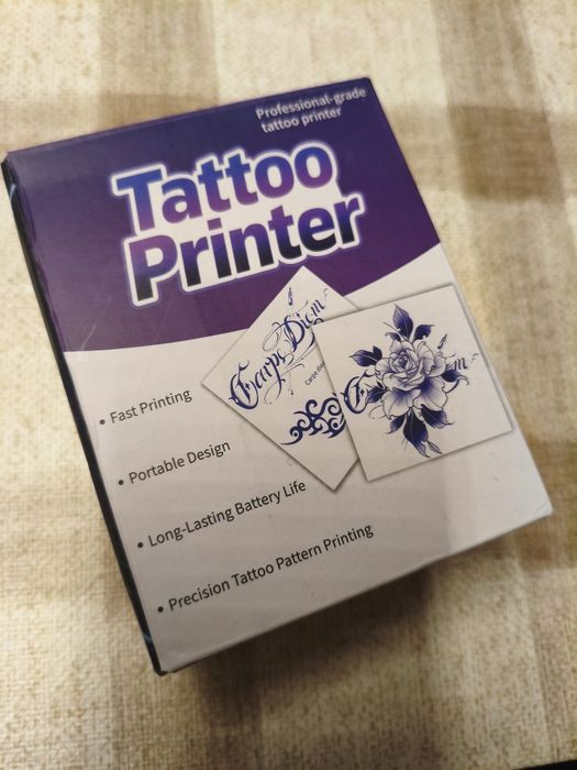 Imprimantă termică tatuaje tatoo printer