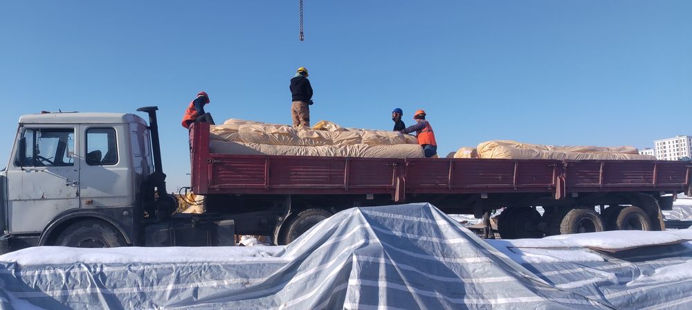 Шаланда юк ташиш хизмати. Перевоска грузов шаланди