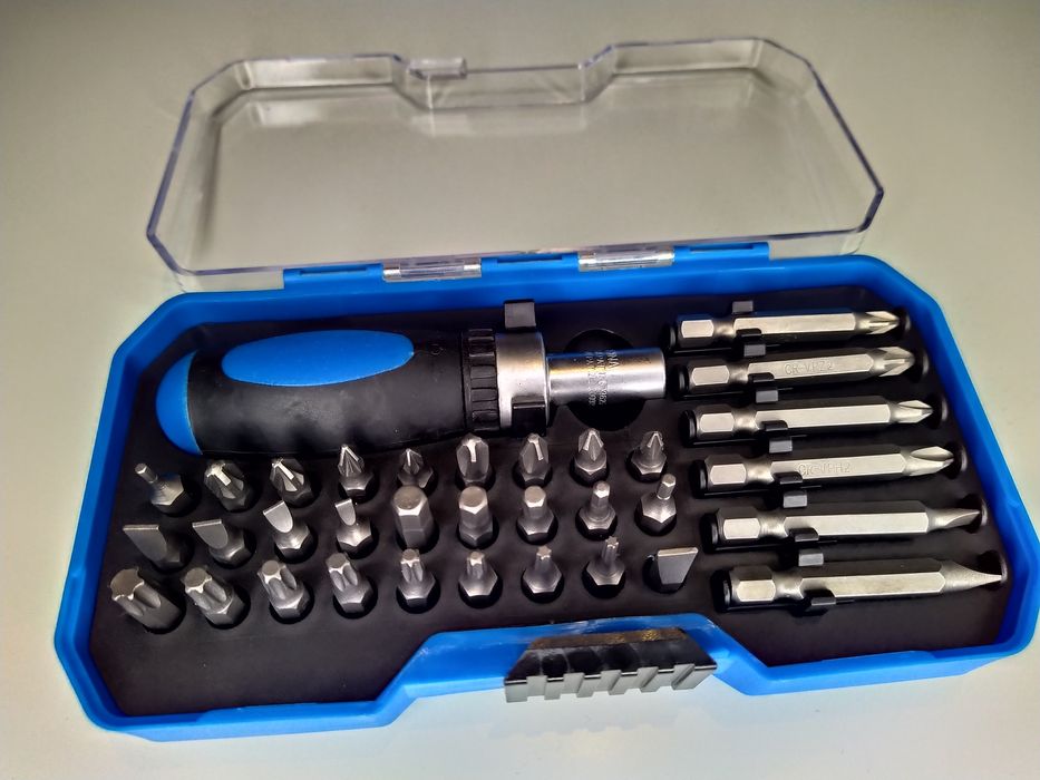 Set de șurubelnițe de precizie Hi-Spec Biți Torx magnetici 34 piese