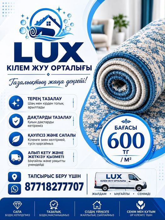 Мойка, стирка, химчистка ковров