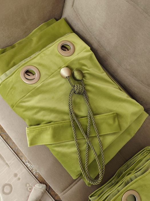 Draperii catifea groasă – 2 bucăți, 3 m lățime x 2,40 m înălțime