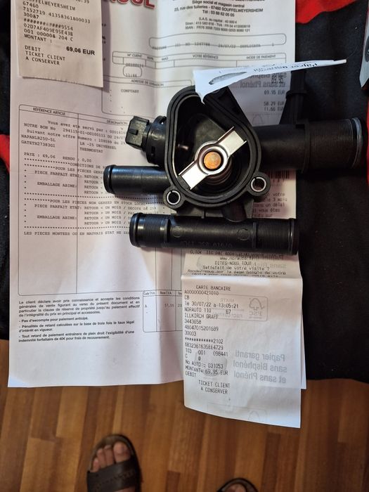 Termostat Opel Vivaro