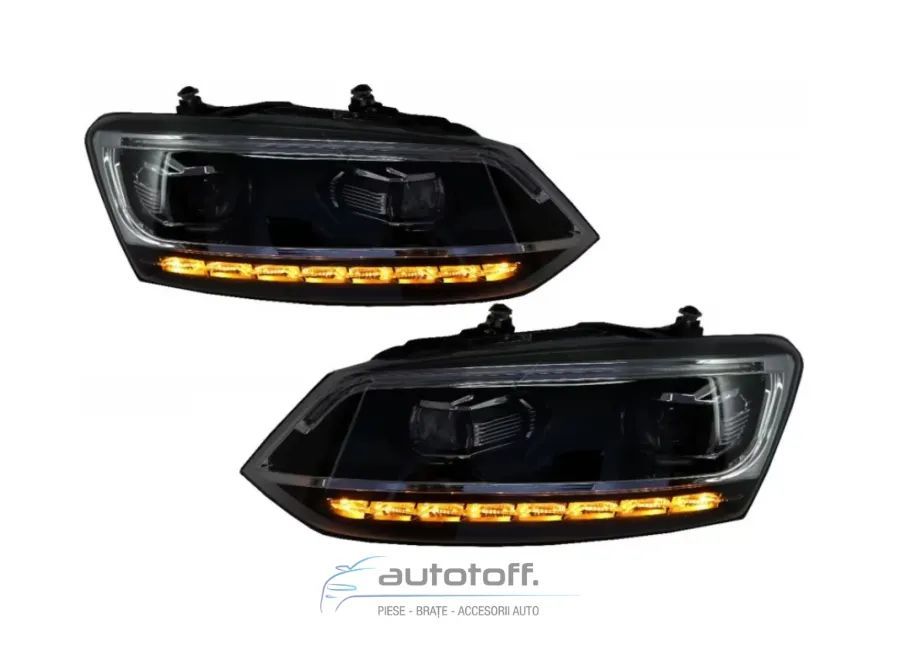 Pachet exterior compatibil cu VW Polo 6R 6C (2009-2017) R-Line Design