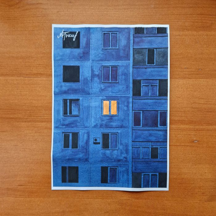 Картина Городской Пейзаж