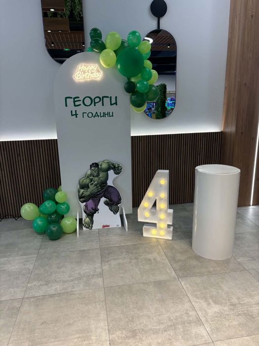 Украса за рожден ден,юбилей, абитуриентски бал или под наем