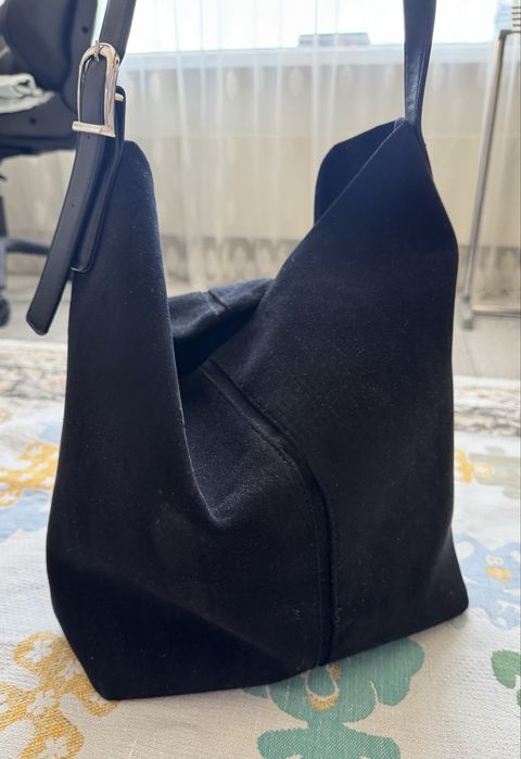 Продам сумку, замша