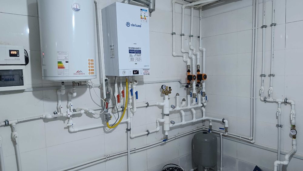 Ремонт и обслуживание систем отопления и газовых котлов