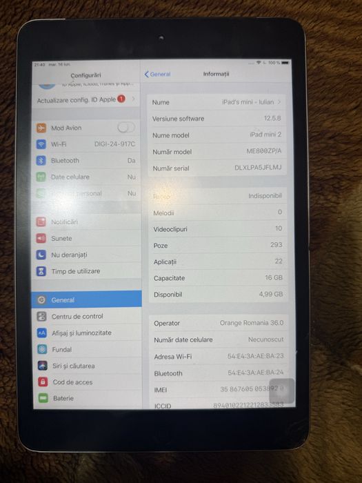 Vand/ Schimb Ipad mini 2
