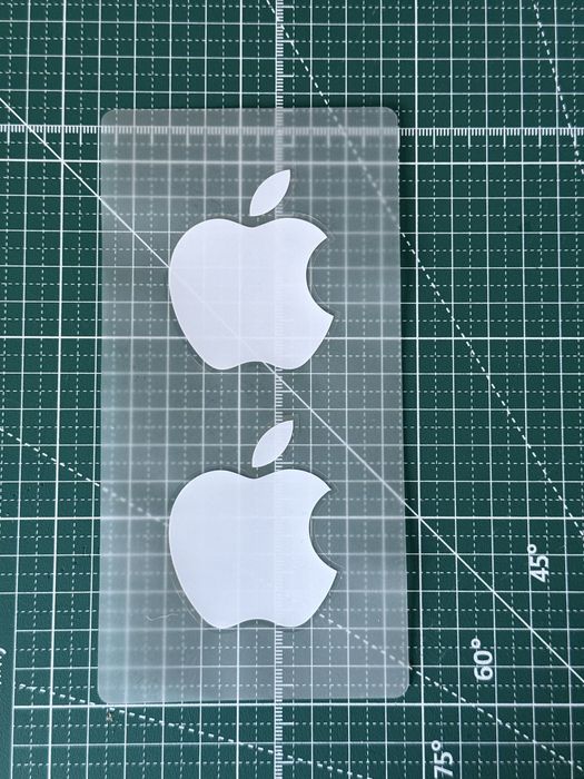 Оригинальные apple наклейки