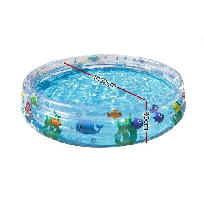 Детски надуваем басейн Bestway Морски свят, 152 x 30 см,