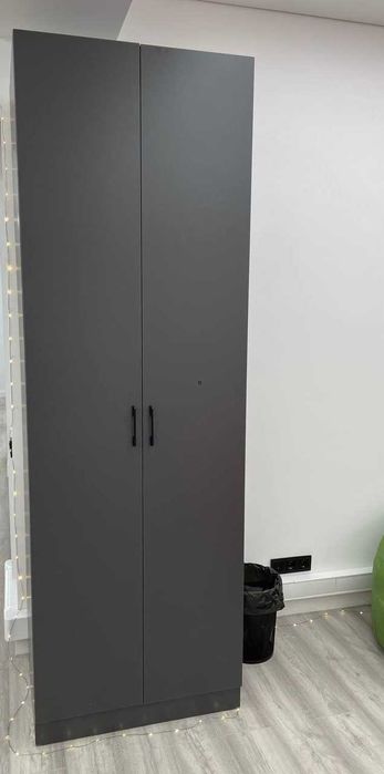 Шкаф 2500x500x1350 темно серый