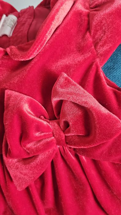 Rochiță rosie fetițe mărimea 68 H&M