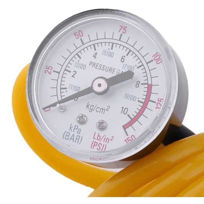 Компресор за помпане на гуми  Двубутален Двуцилиндров Метален 12V