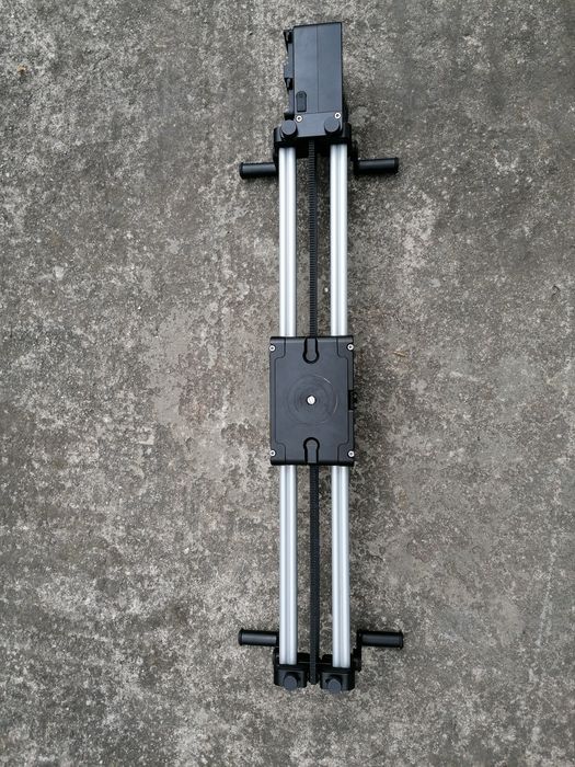 Cap macara video ABC, slider Edelkrone v-long echipat cu motor Edelkrone slide module V3