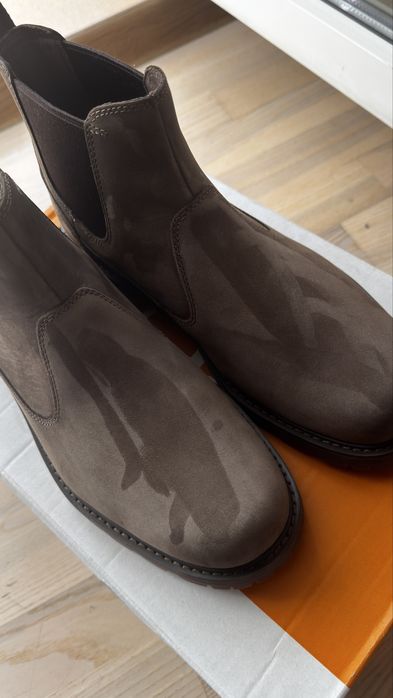 замшевые челси Timberland 41р