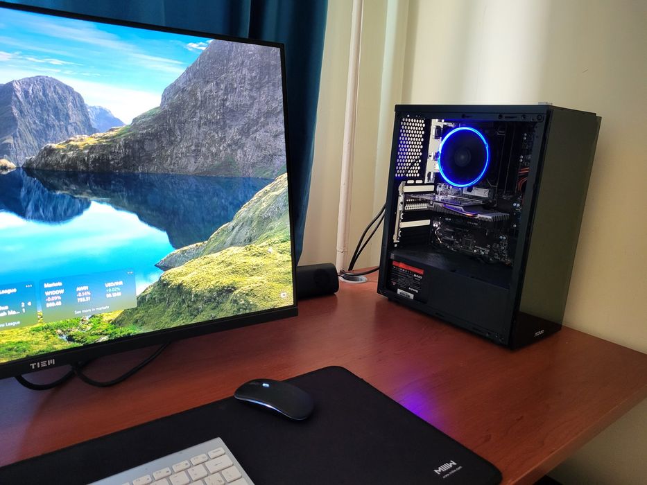 СБ I7-7700 GTX 1650 16гб ОЗУ