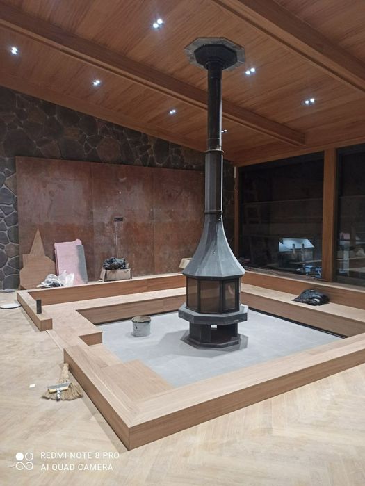 КАМИН. Кладка летней кухни