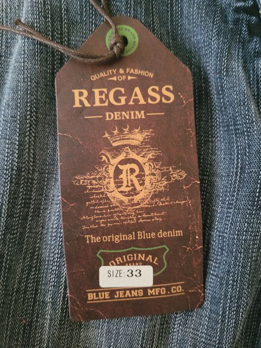 Оригинальные джинсы regass denim