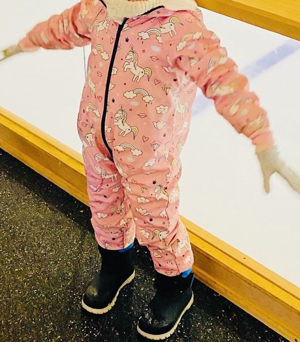 Costum Softshell Schi/ Sanie Unicorn Copii 116 cm