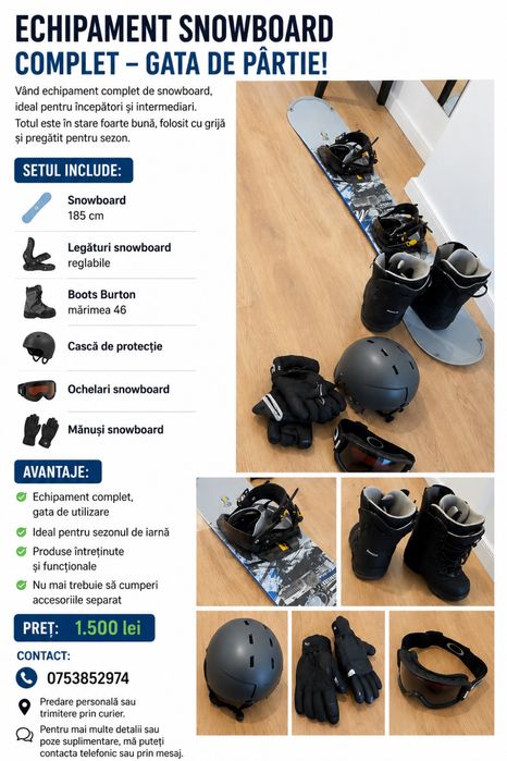 Vand set snowboard
