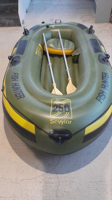 Лодка Sevylor Fish Hunter HF250+двигател+сонар