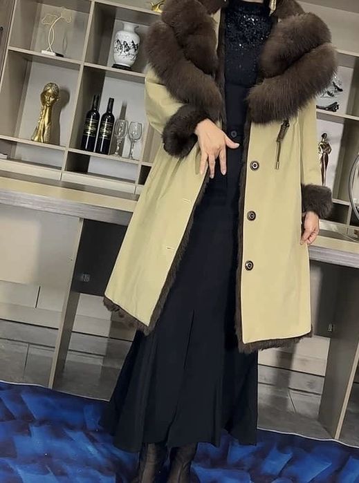 Палто от естествена кожа