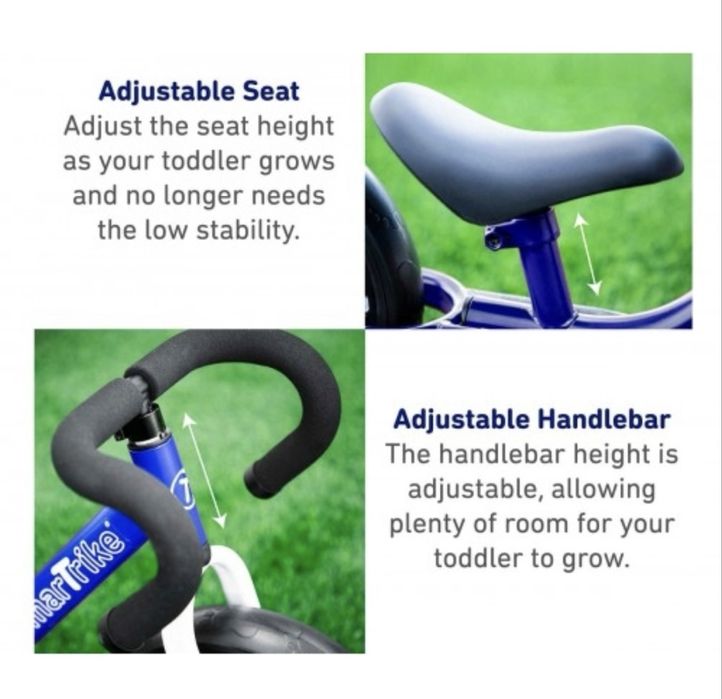 Сгъваемо леко баланс колело Smart Trike