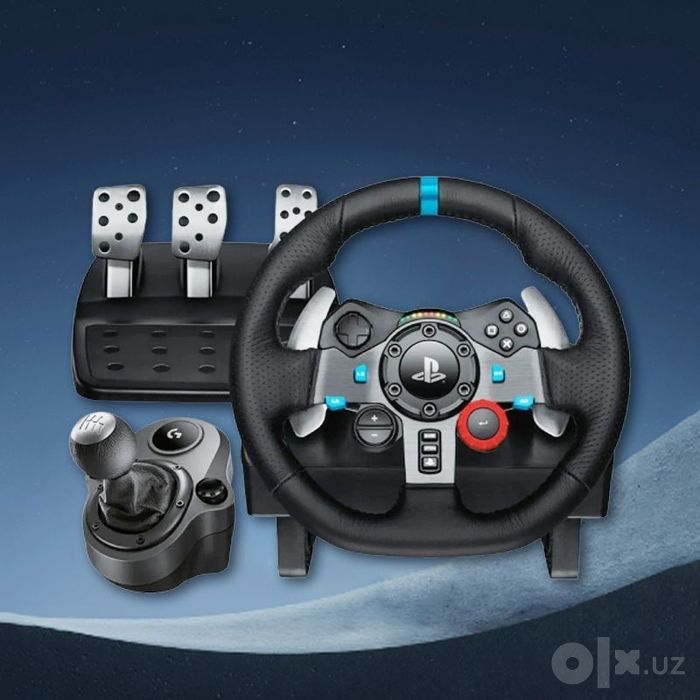 Игровой руль Logitech для ps and computer