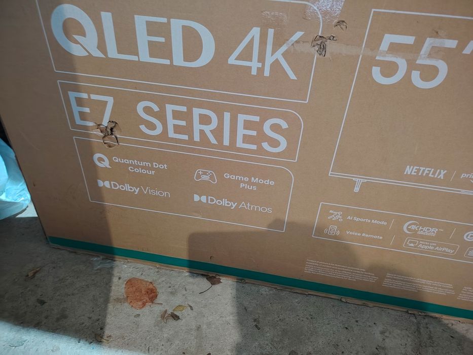 Televizor QLED Smart HISENSE 55E7KQ, Ultra HD 4K, HDR, 139cm