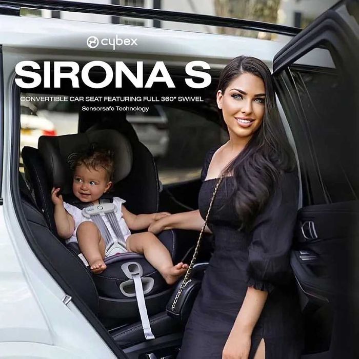 Детско столче за кола Cybex Sirona (360° въртене, Isofix)