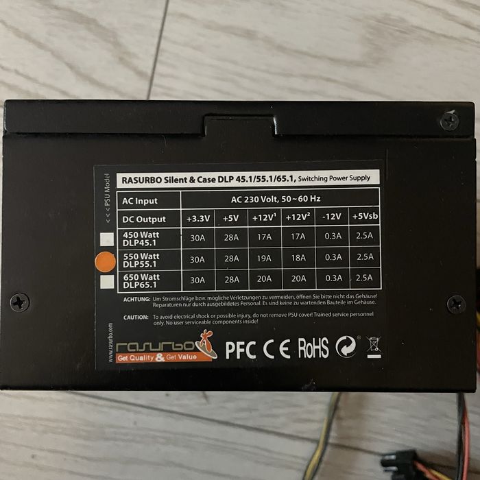 Sursa PC 550W Rasurbo