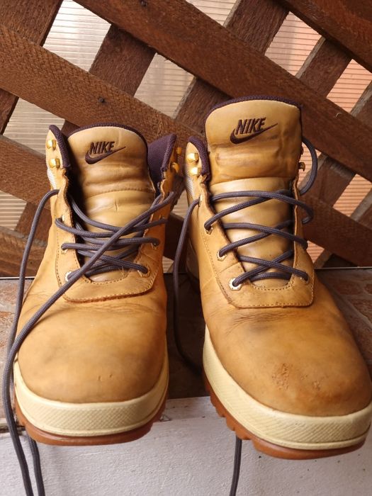 Ghete de iarna din piele naturala,  Nike marimea 44