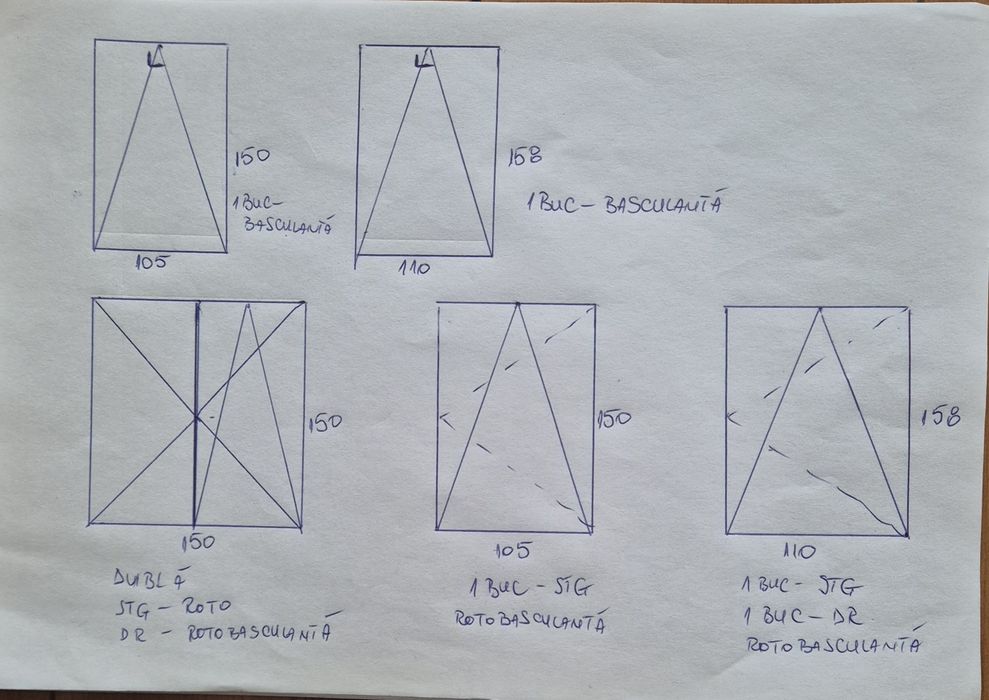 Ferestre termopan lemn