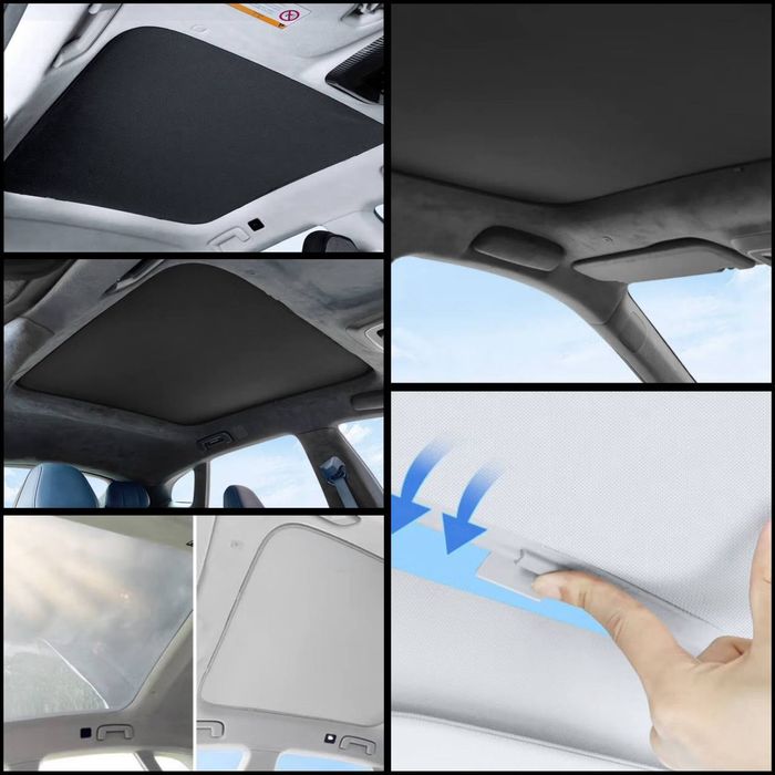 Zeekr 001 panarama uchun parda