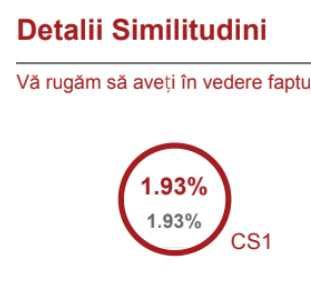 Proiect / prezentare pentru facultate licenta / master - raport plagiat 1-5%