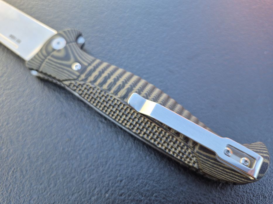 Руски сгъваем нож REPTILIAN,стомана D2,No1684

Описание:

• обща дъл