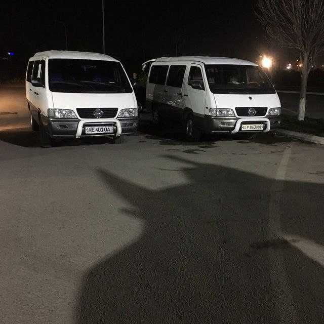 Поездка в Горы, Сукок, Паркент, 14 местный микроавтобус Istana