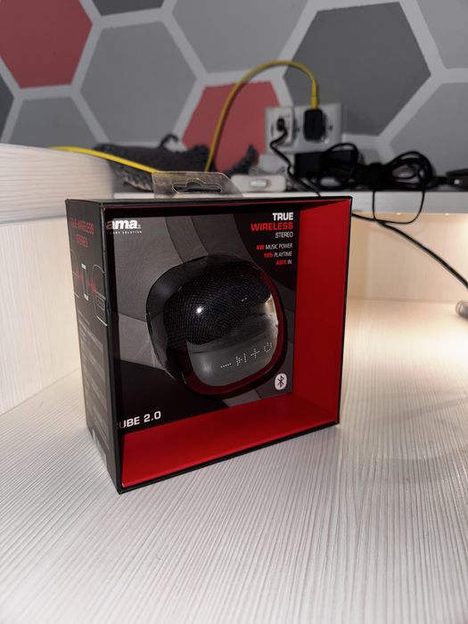 Boxă portabilă Hama Cube 2.0 nouă, nefolosită