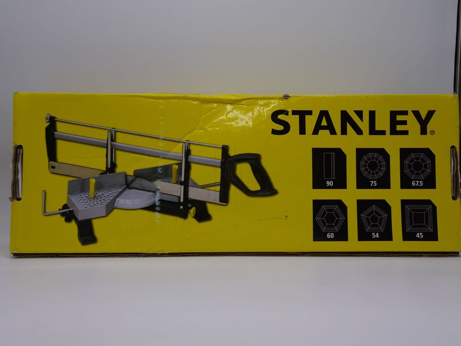 Cutie automată de onglet din metal Stanley cu ferăstrău hard