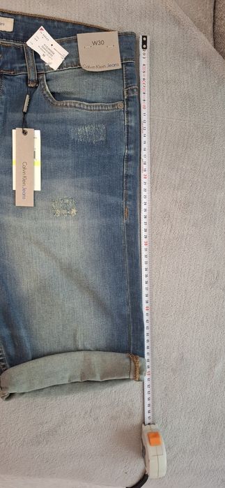 Pantaloni scurti blugi Calvin Klein