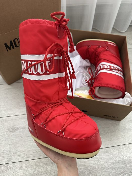 Moon Boot Rosu .