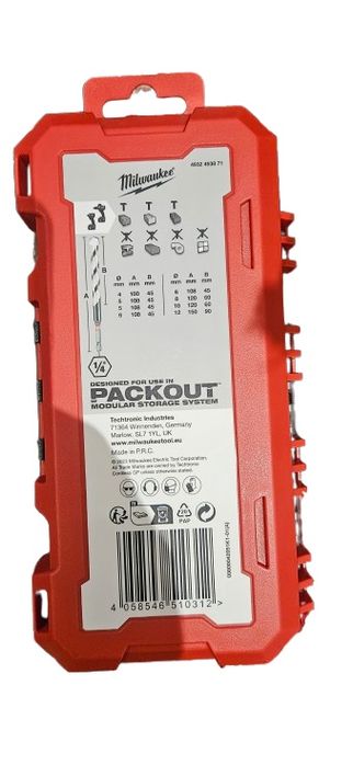 Milwaukee set 8 burghie multimaterial