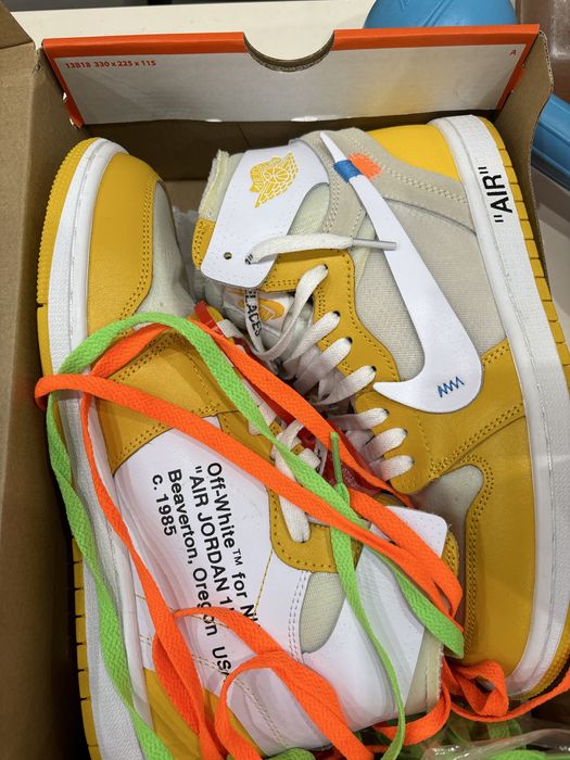 Offwhite jordan 1 unreleased