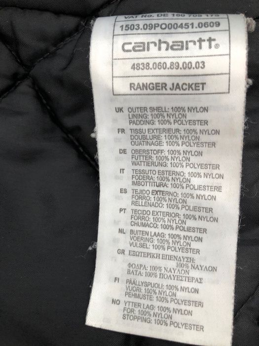 CARHARTT RANGER JACKET-jacheta de lucru ,complet CORDURA,de barbati XL