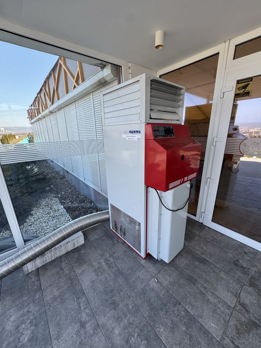 Generator de căldură pe motorină CALORE F70 – 69.8 kW – industrial