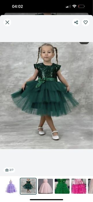 Нарядные платья на девочку