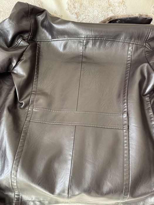 Мужская зимняя дублёнка