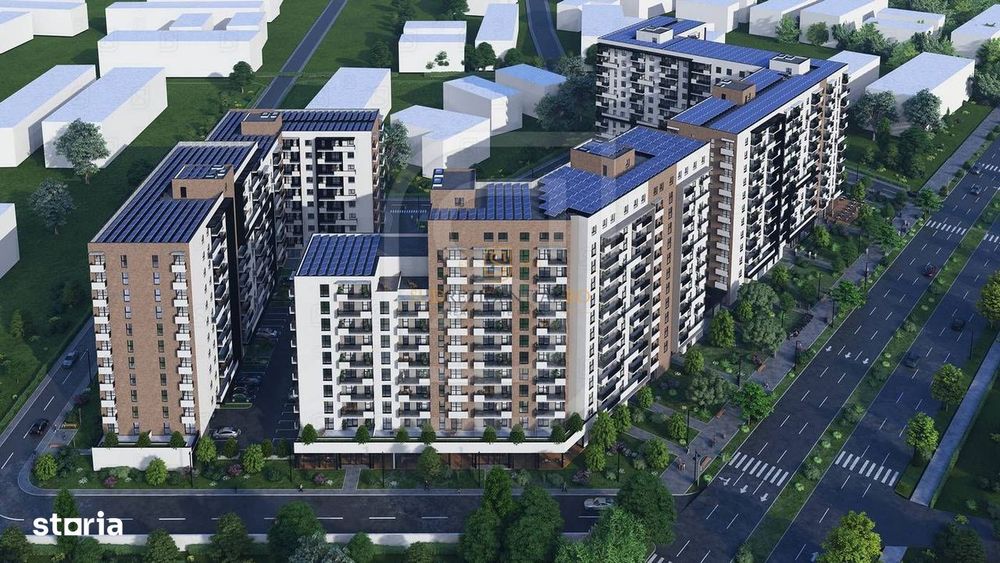 Apartament in bloc nou - 2 camere, spatios, terasa 36 mp, Metalurgiei