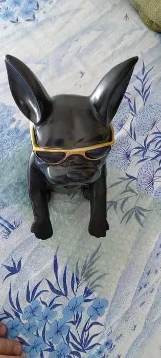 tablou catel buldog francez statuie statueta bibelou